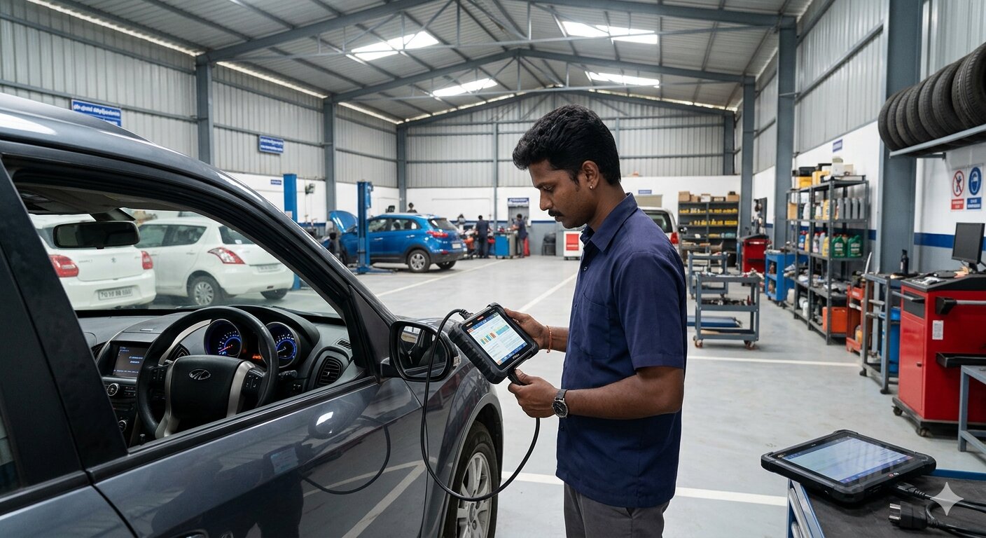 Expert Mechanic at Work